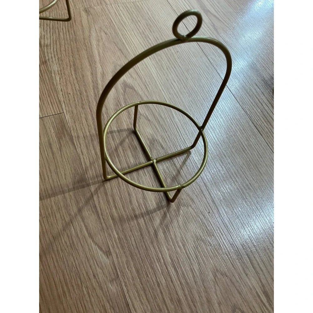 Gold Metal Wire Holder‎ Stand Display Wedding Birthday Party Decor